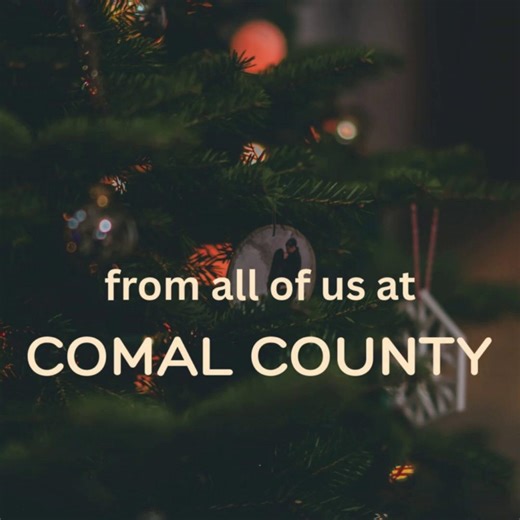 From our Comal County family to yours, we wish you a very Merry Christmas! | Comal County, Texas