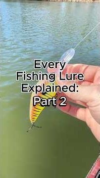 Every fishing lure explained - Part 2 #fishing #fishinglures #fishingbaits #fishingtips