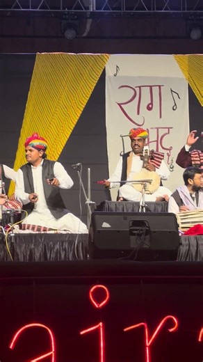 Raag-mad A musical blend of Rajasthani folk & classical traditions at Jairangam 2025 in Jaipur