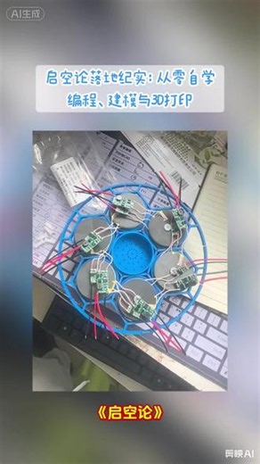 启空论落地纪实：从零自学编程、建模与3D打印 ##STM32编程 #3D打印 #3D建模 #电子焊接 #DIY电子