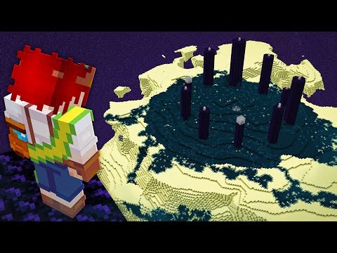 INFECTEI COM SCULK TODA ILHA DO FIM DO MINECRAFT - Pandora