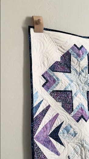 The BEST Way to Hang a Quilt Without Damaging It