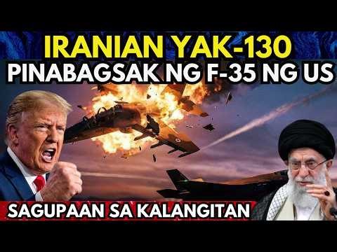 NAGSABAYAN NA! Yak-130 JET ng IRAN PINABAGSAK ng F-35 ng US!