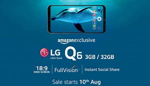 LG Q6 with 5.5-inch Full Vision display launching on August 10, will be Amazon exclusive | Digit