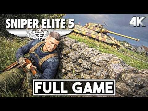 SNIPER ELITE 5 Gameplay Walkthrough FULL GAME [4K 60FPS] - No Commentary