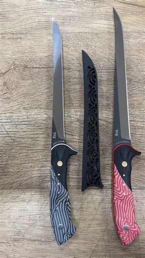 IN STORE NOW! Koi Filleting Knives! Built with a robust blade, forged from premium Swedish stainless steel! Handcrafted in South Australia by a 2nd generation blacksmith, these are premium that deliver professional performance. Check them out today! #koiknives #premiumquality | Tackle World Lawnton