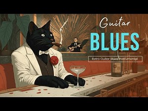 The ultimate blues backing track for soulful guitar jam sessions and retro bar music
