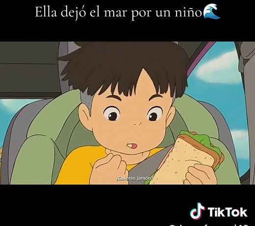 Ponyo: el pez rojo que se convierte en niña (Studio Ghibli)