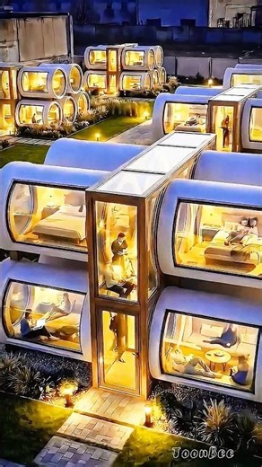 😱 AI Generated Future Capsule House You Won’t Believe! #shorts #ai #house