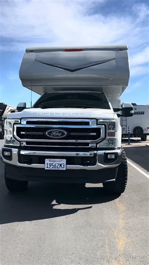 New 2025 Lance 850 Truck Camper on a Used 2022 Ford Super Duty® F-350 Lariat SuperCab for Sale