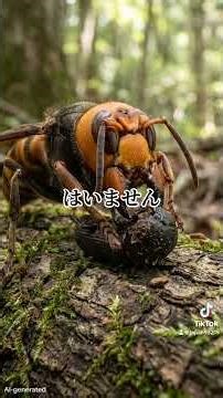 オオスズメバチのやばすぎる生態【生き物】
