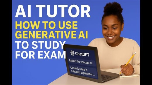 AI Tutor: How to use Generative AI as a Tutor to Study for Exam | Yana Elius