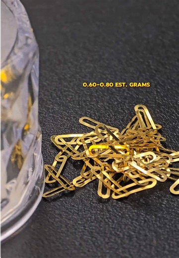 2MM PaperClip Chain! Real 18K Saudi Gold na at Pawnable! Perfect sa kahit anong Chain! #pawnablegold #realgold #fyp #gift #gold