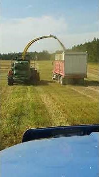 making silage