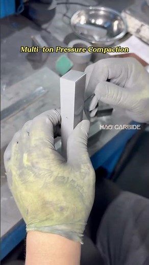 🍪 Did you know that making Cemented Carbide is just like making a Compressed Biscuit?