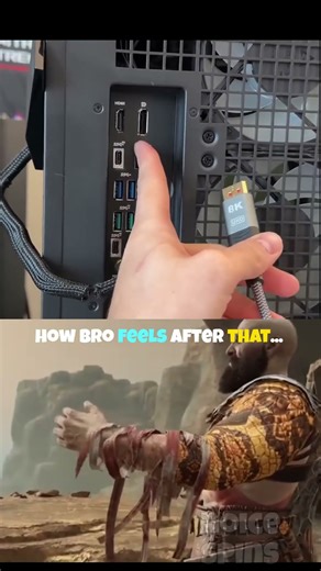 Bro don't know how to use a gpu