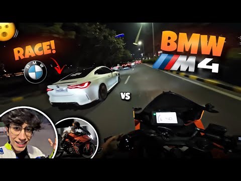 BMW M4 ke sath race hogyi? 🤯 | KTM VS SUPERCAR 😍