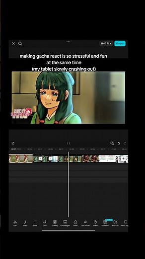 making gacha react 💔 #gacha #fyp