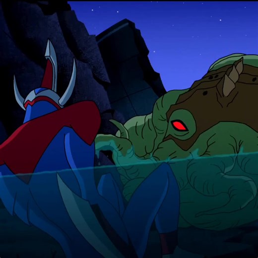 Muy Grande Supremo vs Diagon en Ben 10: Fuerza Alienígena