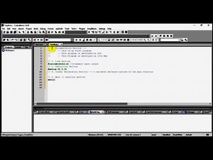 Lecture 1.2 Basic Structure of C
