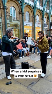 Calum just released “I Wanna Dance With Somebody” as an epic duet with the legendary Whitney Houston. You can check it out now on all streaming platforms! 🎶 Big thanks to Covent Garden London for having us! | Violin_Phonix