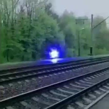 This luminous plasma discharge is a weather phenomenon known as St. Elmo's fire