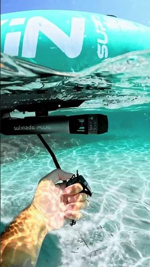 Glide through the deep blue effortlessly with #Waydoo Subnado underwater Scooter！