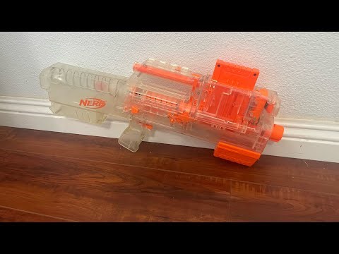 Nerf N-Strike Clear Series Deploy CS-6 Review (869 subscribers special)