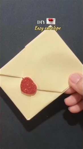 DIY Origami envelope #easyenvelope #paperenvelope #origamienvelope #shorts #dikshacraftlibray