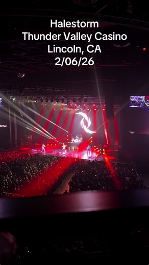 Halestorm Concert at Thunder Valley Casino