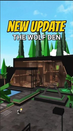 BROOKHAVEN NEW UPDATE & NEW HOUSE! THE WOLF DEN #roblox #brookhaven