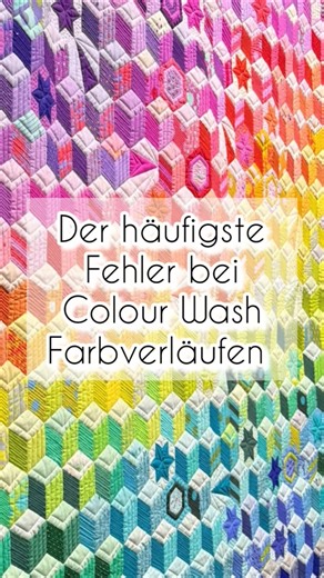 Warum Farbverläufe oft nicht funktionieren | Stoffe richtig kombinieren #nähen #patchwork #quilt