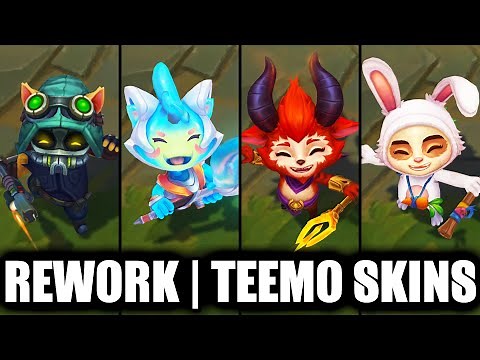 ALL TEEMO SKINS SPOTLIGHT 2024 REWORK FINAL UPDATE | League of Legends