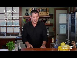 How to Make a Sazerac Cocktail - Bartending Bootcamp