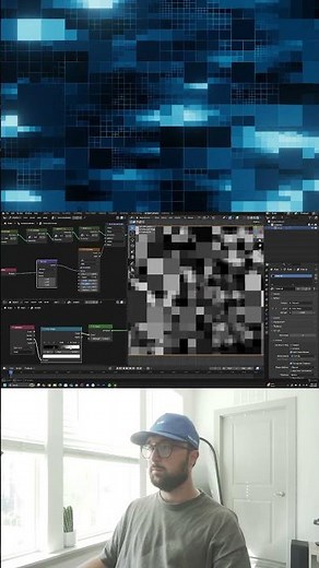 Noise texture + recursive subdivision in geometry nodes (blender)