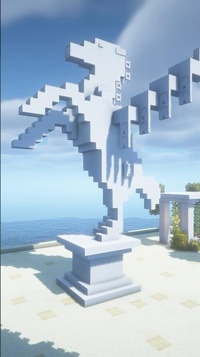 Ancient Greek Statue Tutorial 🏛️ #minecraft #ancientgreece #statue #howtobuild #minecraftbuild