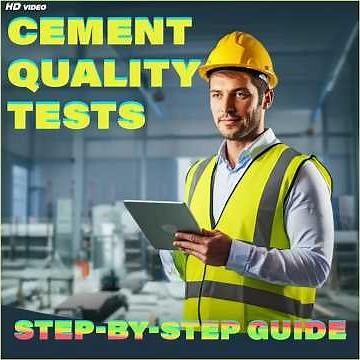 Cement Quality Tests: Step-by-Step Guide