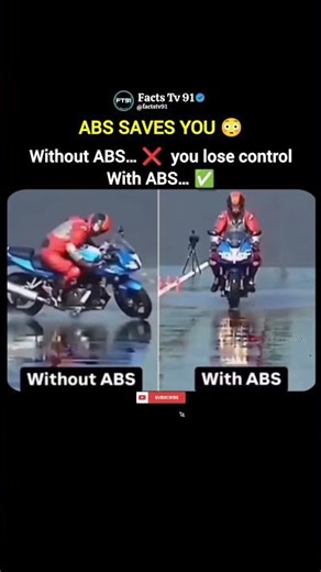 This Is Why ABS Can Save Your Life 🛑