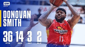 STILL A SCORING MACHINE 🎰 Donovan Smith poured in an impressive 36-point outing in the Phoenix Fuel Masters’ fight against the NLEX Road Warriors tonight. Watch the Honda PBA Season 49 Commissioner’s Cup on PBA Rush! Available on Cignal TV CH 260 HD and CH 90 SD. Also available for FREE on Cignal Play. #PBASeason49 #PBAAngatAngLaban | PBA Rush