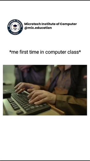 Microtech Institute Of Computer on Instagram: "First experience. . . . ."