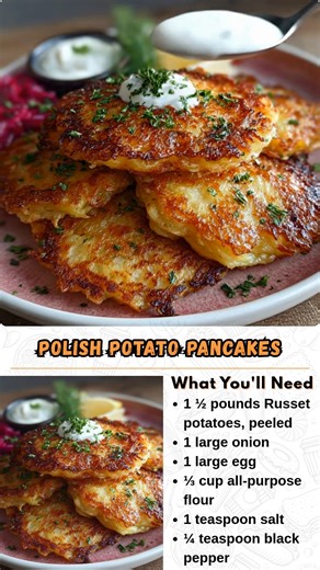 44K views · 155 reactions | Polish Potato Pancakes *There’s a...