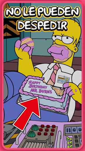 ¡HOMERO no puede ser DESPEDIDO! ☢️🔥​ #simpsons