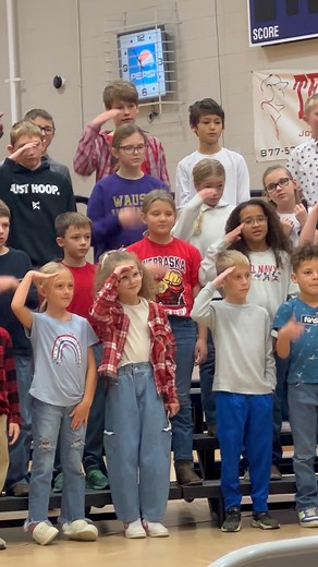 13K views · 161 reactions | The elementary at Wausa Public Schools did a tremendous job performing yesterday for Veteran’s Day. #usmilitary #VeteransDay #veterans | Knox County News | Facebook