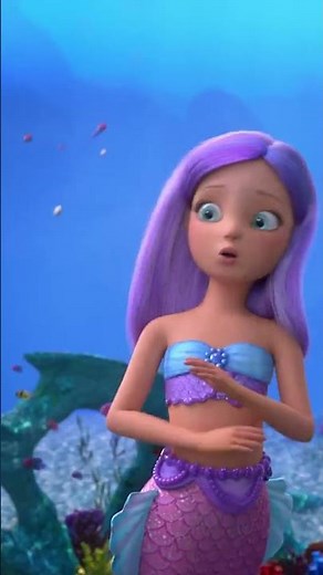 Magiczna przemiana w syrenkę! 🧜‍♀️🌪️ | Barbie Mermaid Power Moc syrenek | Barbie #Shorts
