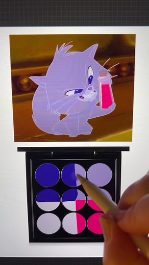 Yzma Cat Makeup Transformation