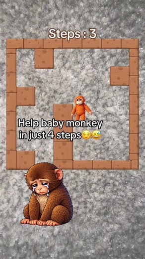 Help Baby Monkey Solve the Puzzle Challenge