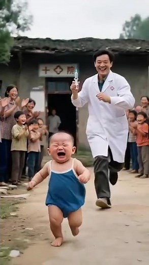 cute baby injection 🎉🎉🎉