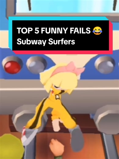 Top 5 Funny Fails in Subway Surfers