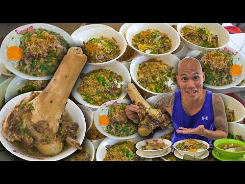 Filipino Food Tour in Iloilo City - FAMOUS BATCHOY & BARQUILLOS + STREET FOOD IN ILOILO PHILIPPINES