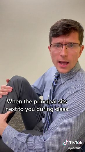 Gets the nerves going #fyp #school #principal #pov | principal